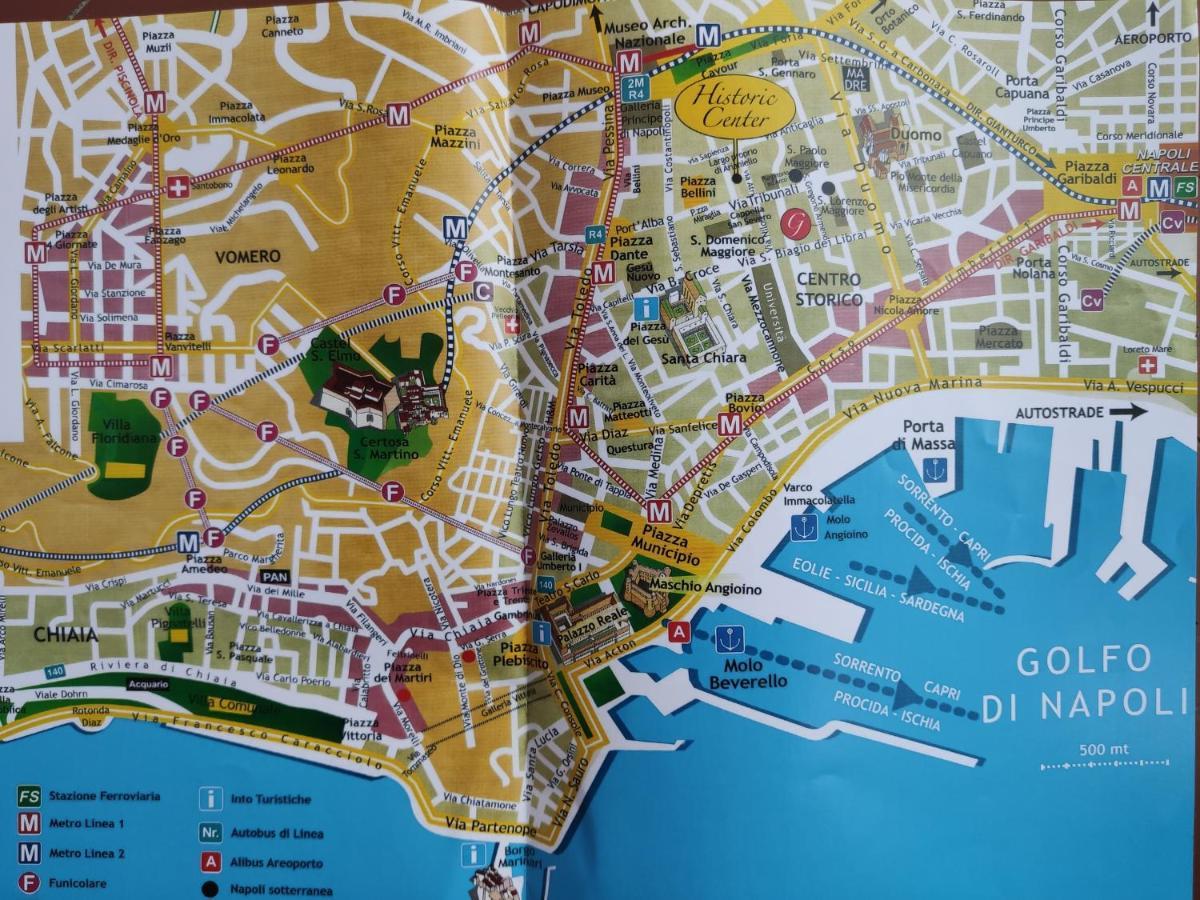 Gregorius Diamerisma Panoramic Terrace Napoli Exterior foto